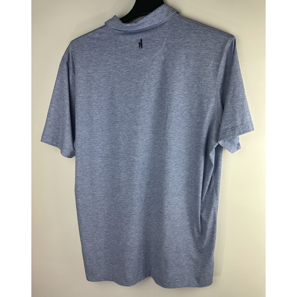 Johnnie-O Top Shelf Polo Shirt Maddox Blue Stretch Performance UPF Golf Men's XL - Picture 8 of 8